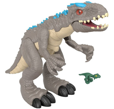 Jurassic World Imaginext Thrashing Indominus Rex Dinosaur Toy Set New With Box