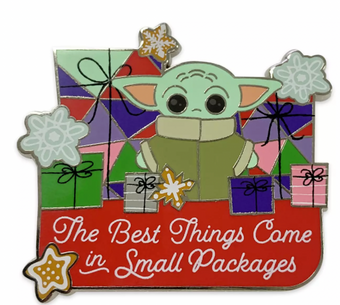 Disney Christmas 2021 The Child Holiday Pin Star Wars The Mandalorian New