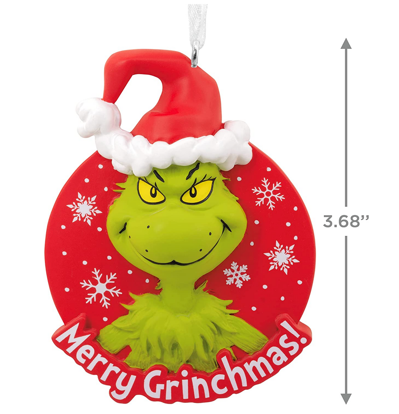 Hallmark Dr. Seuss How The Grinch Stole Christmas! Merry Grinchmas Ornament New