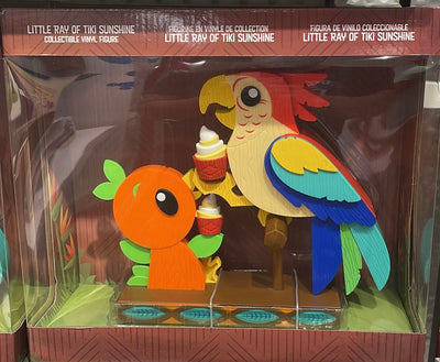 Disney Parks Vinyl Figure Little Ray of Tiki Sunshine Orange Bird New with Box