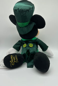 Disney Store Dublin Irish Mickey Plush New with Tag
