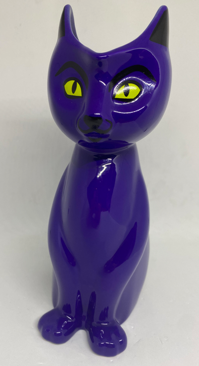 Disney Parks Halloween 2021 Hocus Pocus Binx Purple Cat Ceramic Milk Jug New