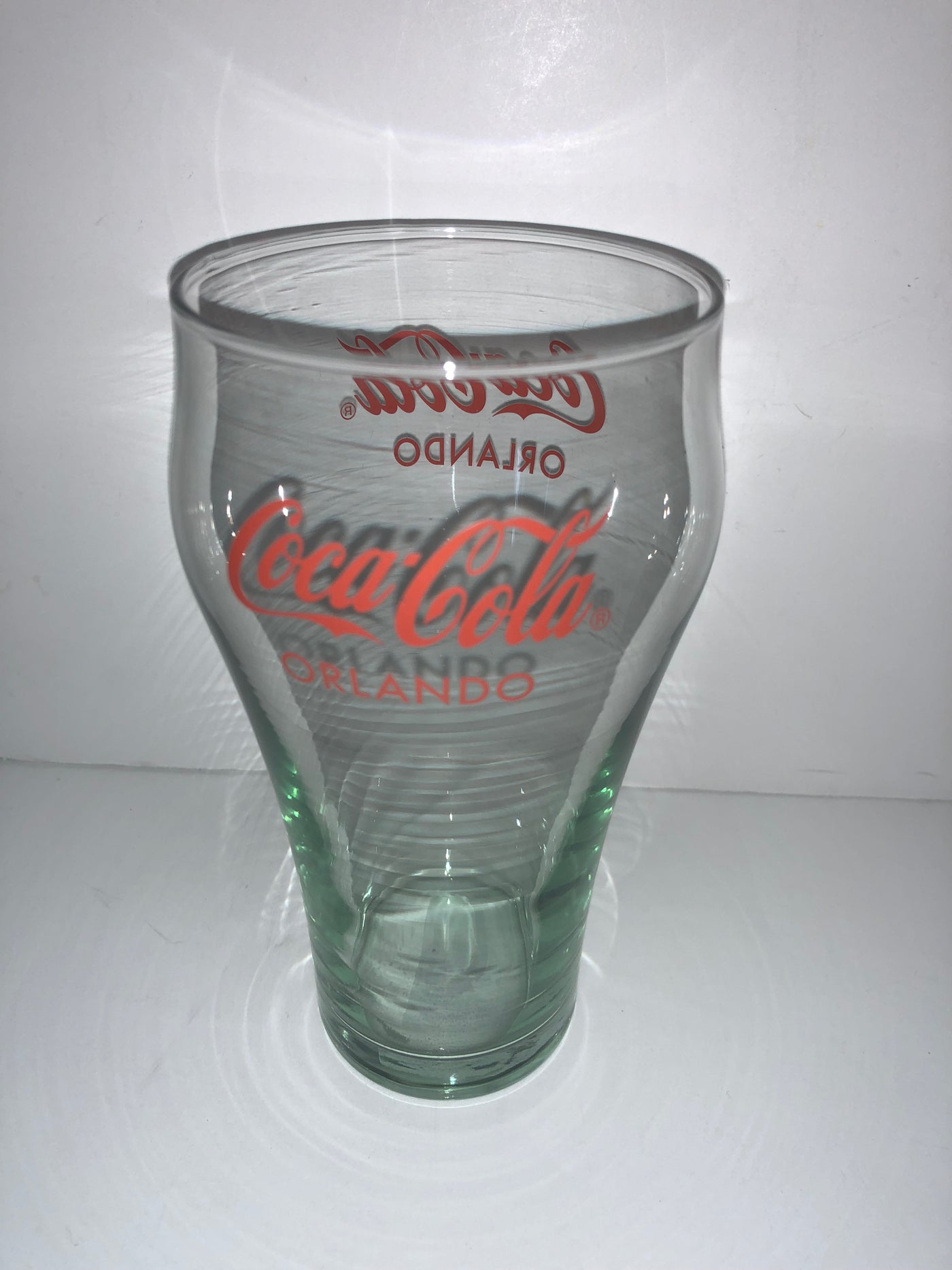 Authentic Coca-Cola Coke Soda Glass Orlando New
