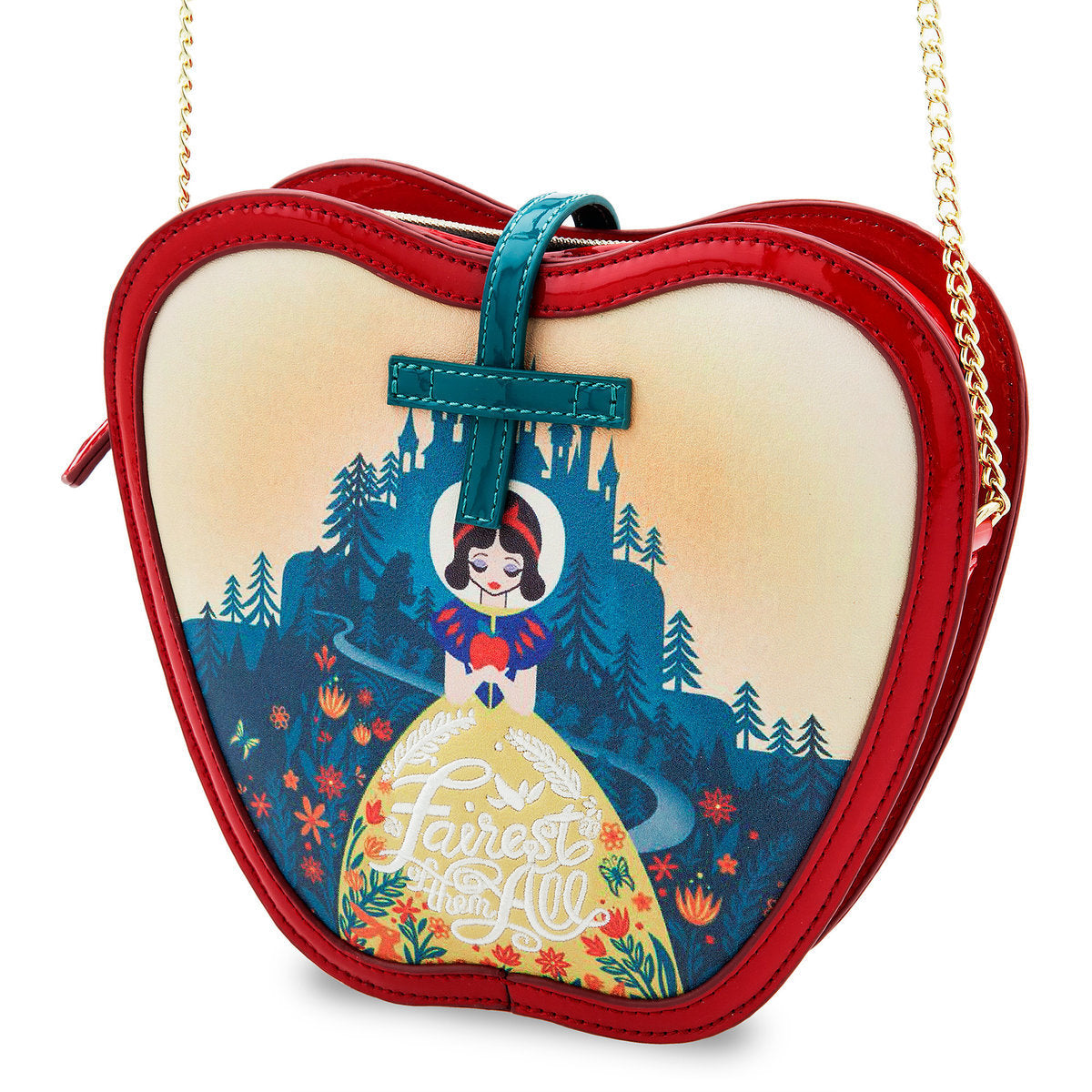 Disney Danielle Nicole Art of Snow White Crossbody Bag New with