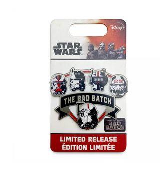 Disney Parks Star Wars The Bad Batch Helmet Limited Release Pin New with Card