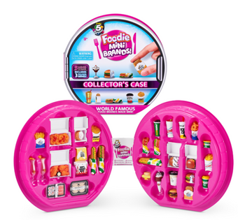 Zuru 5 Surprise Foodie Mini Brands Collectors Case with Minis Toy New with Box