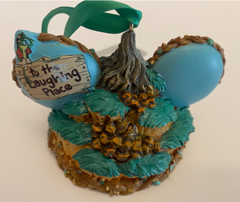 Disney Parks Splash Mountain Ear Hat Christmas Ornament DAMAGED AS IS New W Tag