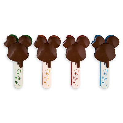 Disney Parks Mickey Mouse Ice Cream Bar Food Bag Clips New