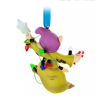 Disney 2020 Snow White Dopey Sketchbook Christmas Ornament New with Tag