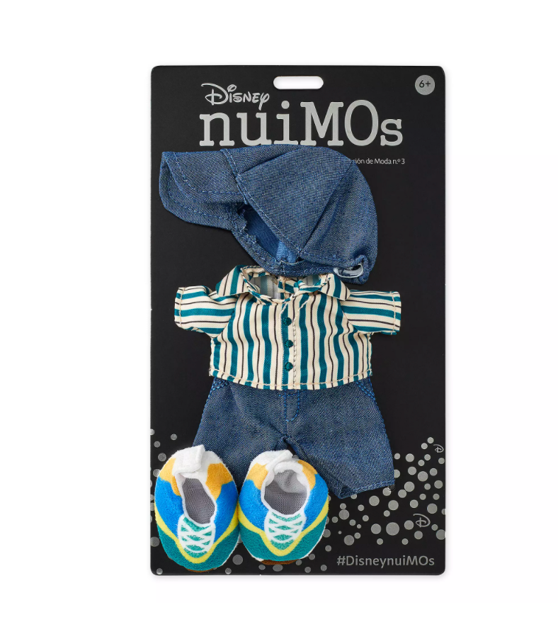 Disney NuiMOs Outfit Striped Shirt with Cap and Sneakers New with Card