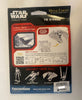 Disney Parks Star Wars Rogue Tie Striker Metal Model Kit 3D New - Exact Picture