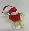 M&M's World Red Character Santa Christmas Ornament New with Tag
