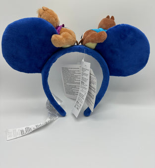 Disney 30th Disneyland Paris Chip 'n Dale Headband for Adults New with Tag