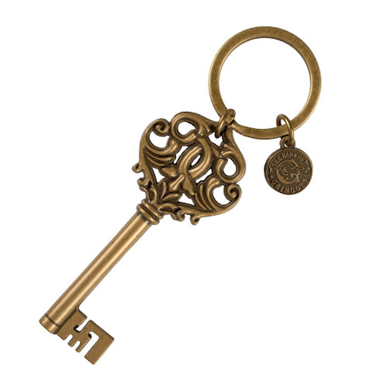 Universal Studios Harry Potter Gringotts Key Keychain New with Tags