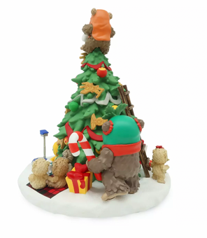 Disney Star Wars Ewok Musical Christmas Tree Figurine New with Box