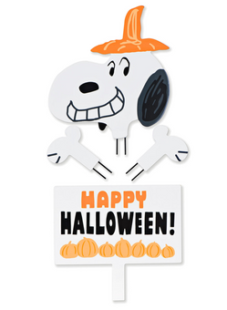 Hallmark Halloween Peanuts Snoopy the Candy Crusader Musical New