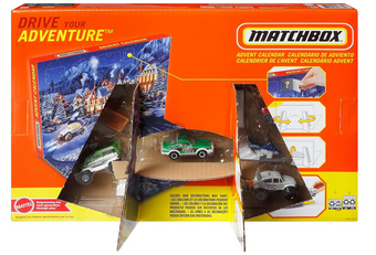 Mattel Matchbox Advent Calendar with 24 Surprises New