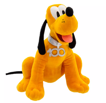 Disney Parks Pluto Disney100 Celebration Small Soft Toy Plush New With Tag