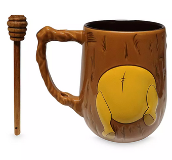 Disney Winnie the Pooh Mug and Honey Dipper Set New with Box