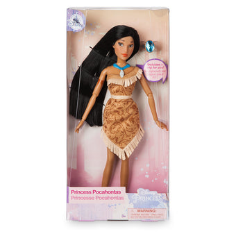 Disney Princess Pocahontas Classic Doll with Ring New with Box