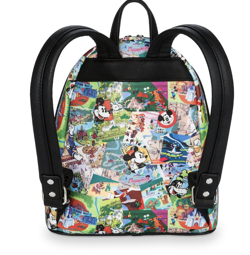 Disney Parks Collage Mini Backpack Loungefly New with Tags – I Love Characters