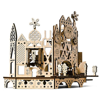 Disney Parks it's a small world Wooden Puzzle by UGears New with Box