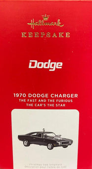 Hallmark 2021 Fast Furious 1970 Dodge Charger Christmas Ornament New with Box