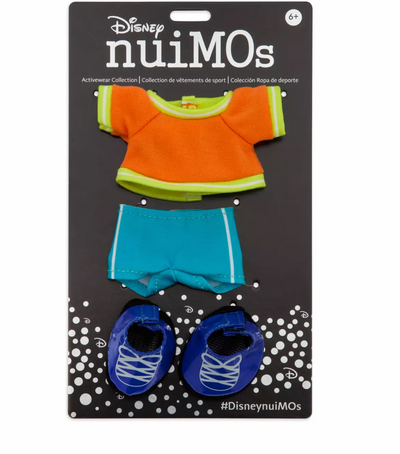 Disney NuiMOs Outfit T-Shirt with Bike Shorts and Sneakers New with Card