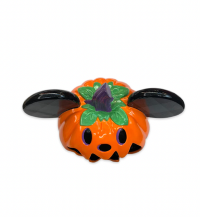 Disney Parks Halloween Trick or Treat Mickey Jack-o'-Lantern Candy Bowl New