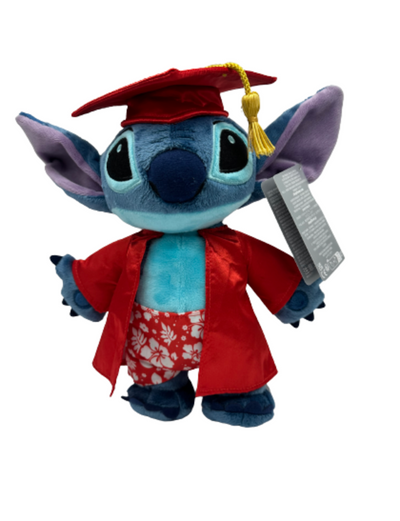 Disney Parks 2023 Graduation Graduate Class Stitch Plush New with Tag