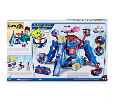Disney Spidey and his Amazing Friends Web-Quarters Play Set New with Box