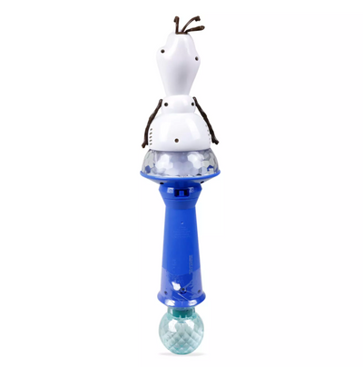 Disney Frozen Olaf Light-Up Bubble Wand Toy New with Tag