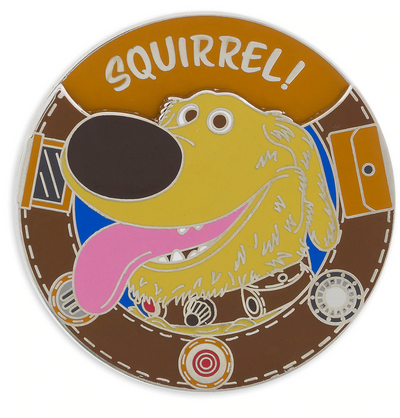 Disney Parks Up Dug Spinner Pin New with Card