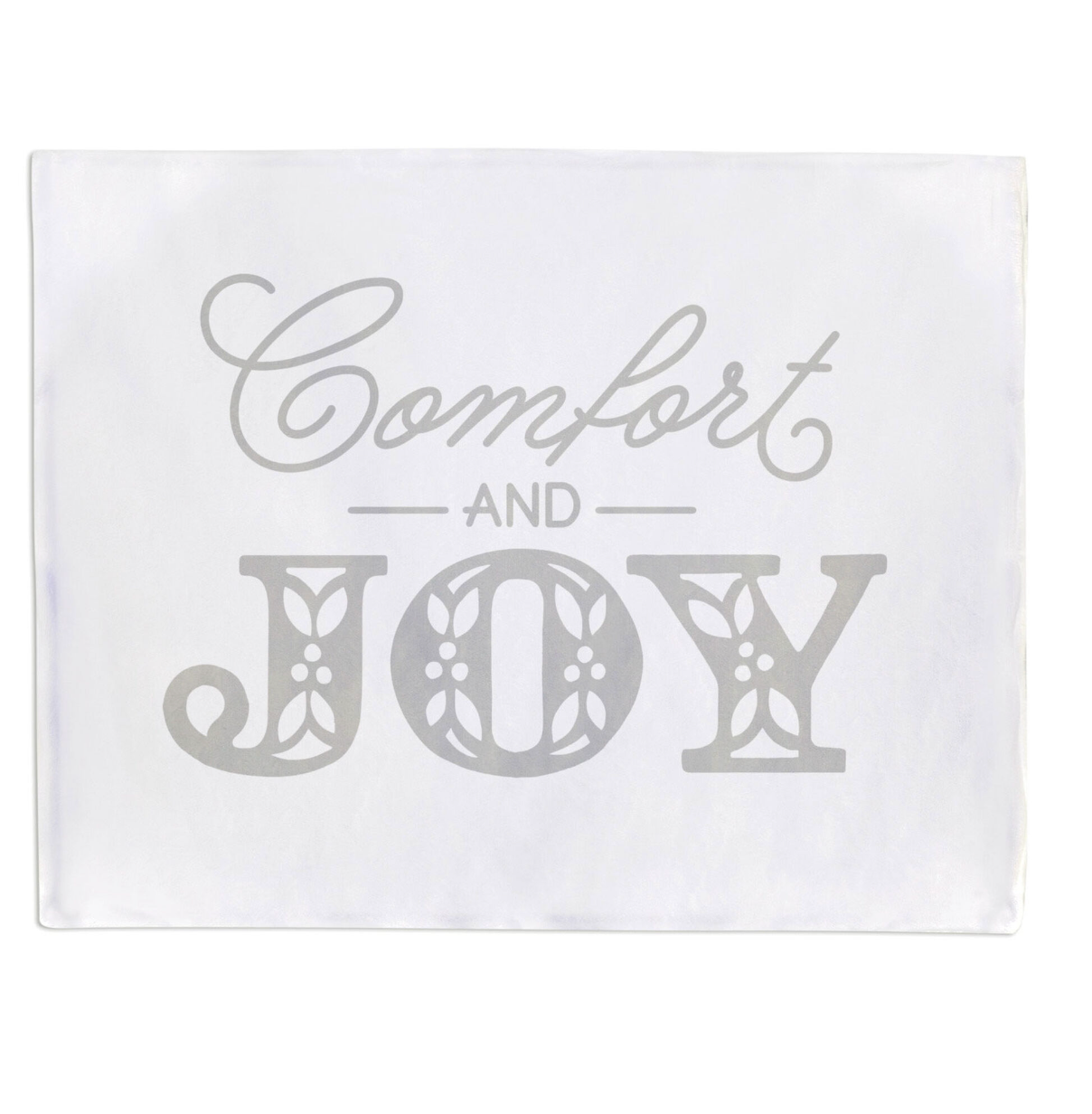 Hallmark Christmas Holiday Comfort and Joy Throw Blanket New with Tag