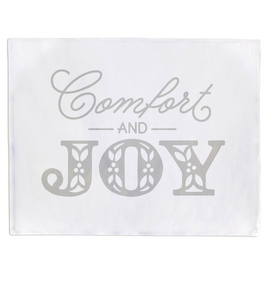 Hallmark Christmas Holiday Comfort and Joy Throw Blanket New with Tag