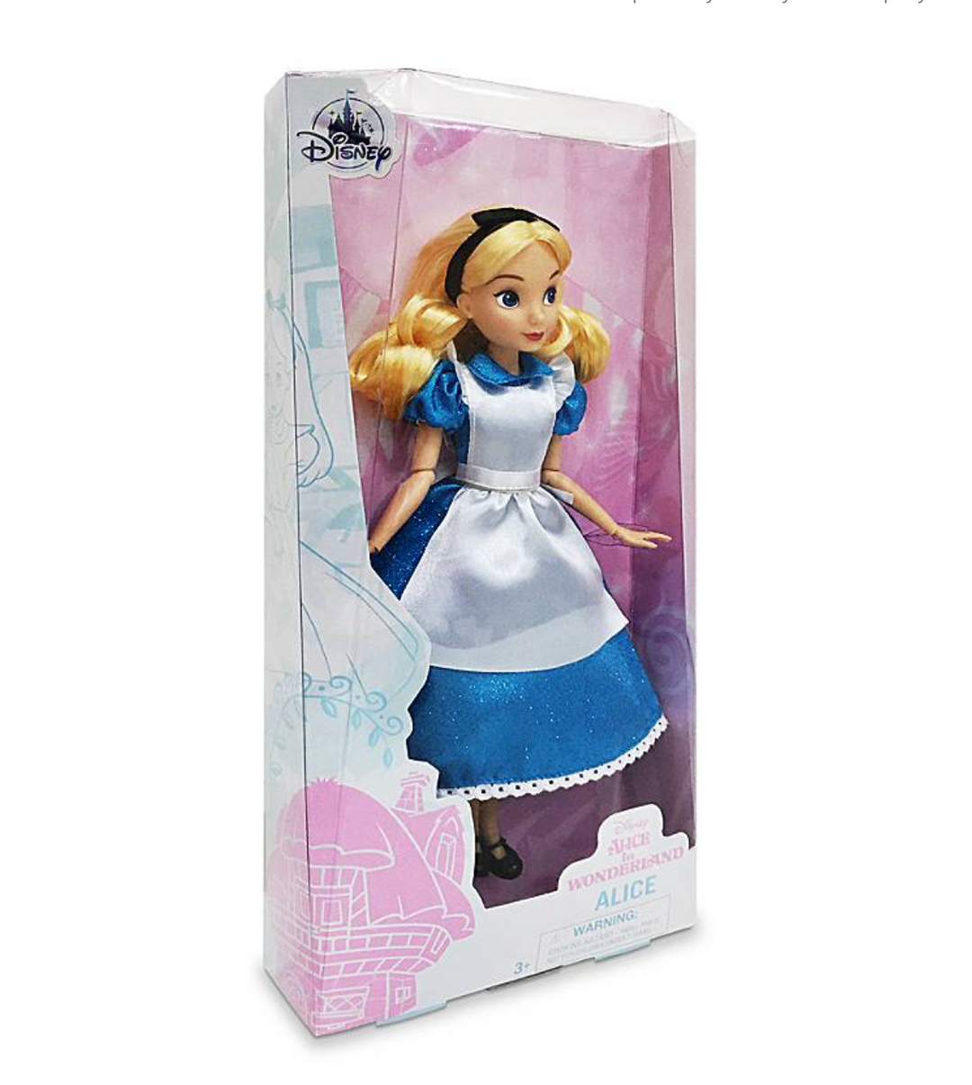 1/6 doll 背景　Alice Disneys Alice in Wonderland with Cheshire Cat Collector Doll 1999