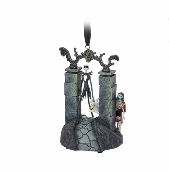 Disney Sketchbook The Nightmare Before Christmas Singing Ornament New with Tag