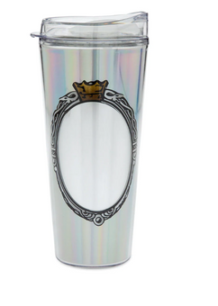 Disney Parks Magic Mirror Metallic Travel Tumbler New