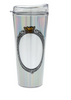 Disney Parks Magic Mirror Metallic Travel Tumbler New