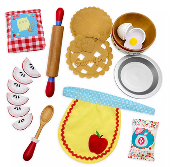 Disney Snow White Wooden Apple Pie Toy Play Set New with Box