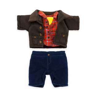 Disney NuiMOs Outfit Plaid Shirt with Corduroy Pants and Jacket New with Card