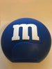 M&M's World Candy Blue Round Dispenser New with Tags
