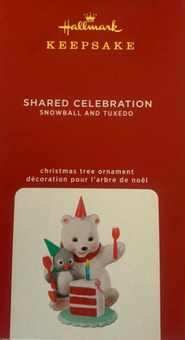 Hallmark 2020 Snowball Tuxedo Shared Celebration Christmas Ornament New with Box