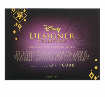 Disney Ultimate Princess Celebration Designer Aurora Limited Doll New with Box