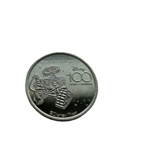 Disney 100 Years of Wonder Celebration Wall-E Coin Medallion New