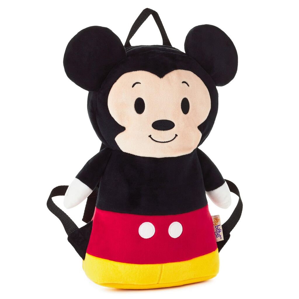 Hallmark Itty Bittys Disney Mickey Mouse Kid's Backpack Plush New with Tags