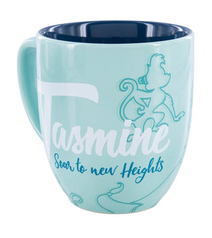Disney Parks Princess Jasmine Portrait Ceramic Coffee Mug New
