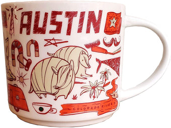 Starbucks Been There Series Collection Austin Texas Coffee Mug New With Box