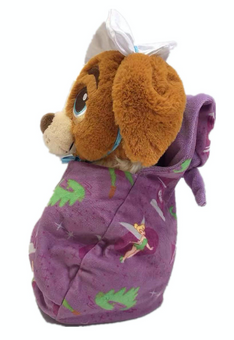 Disney Parks Peter Pan Baby Nana in a Blanket Pouch Plush New with Tags