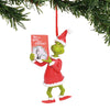 Dr. Seuss Grinch with Book Christmas Ornament New with Box